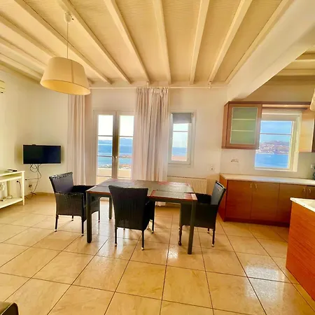 בית אירוח Blue Ocean Amado Vila In Mykonos *