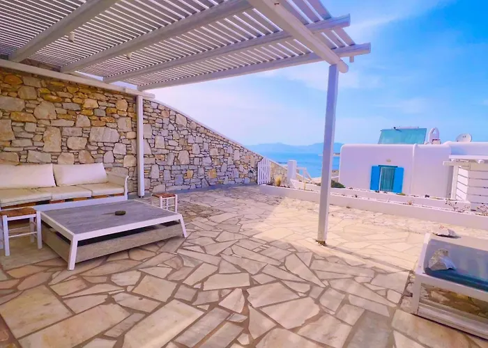 Blue Ocean Amado Vila In Mykonos Privatunterkunft Mykonos Town